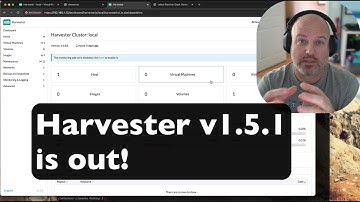 Harvester v1.5.1 is out! Great for your Homelab 2025!