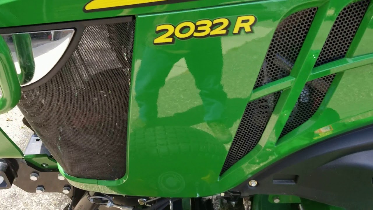 2017 John deere 2032R another hydraulic leak! YouTube