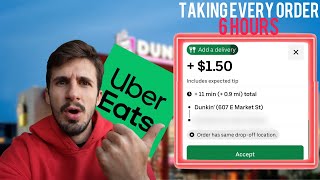 Taking Every Uber Eats Order For 6 Hours Straight…