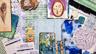 Use your trash to create peacock ephemera - Starving Emma