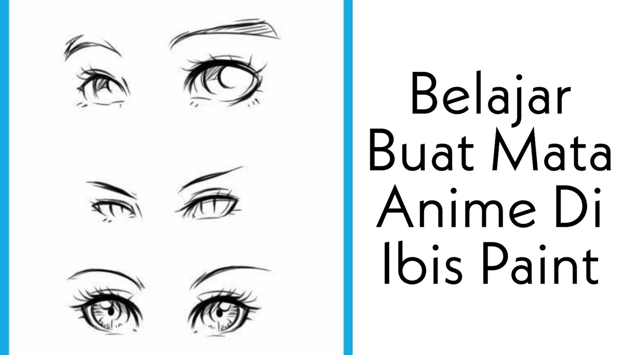 Gambar Mata Anime Inspirasi Cara Menggambar Mata Anime 