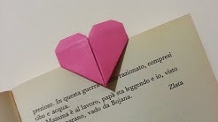 TUTORIAL ORIGAMI SEMPLICI: un CUORE per SEGNALIBRO - Durasi: 3.48. 