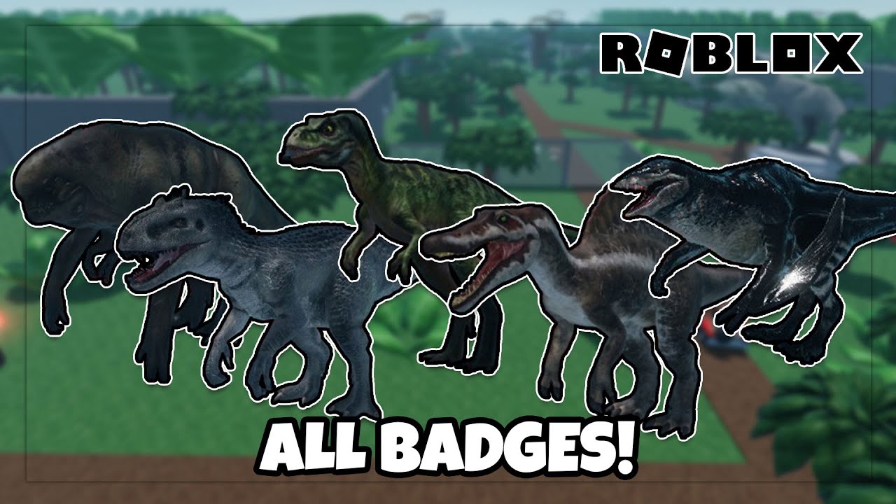 How to Get All 15 Badges in Jurassic Dinosaur Roleplay - Roblox