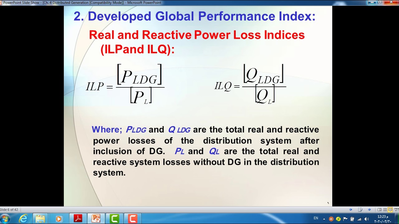 Distributed Generation LEC 1.2 - YouTube
