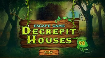 Escape Game Decrepit Houses 98 WalkThrough - FirstEscapeGames #escapegame #escape #walkthrough
