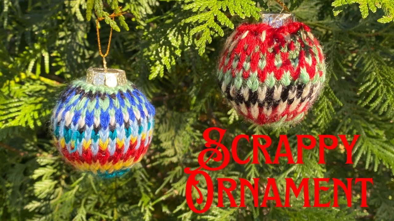 Scrappy Christmas Ornament | Knit Pattern