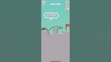 Draw bridge puzzle game level 2341 #drawing #game #Shorts