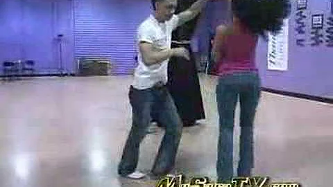 Nery & Krystle Salsa dancing