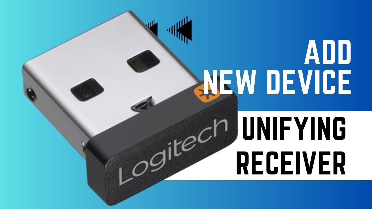 to connect or add a new keyboard or to Logitech Unifying receiver -