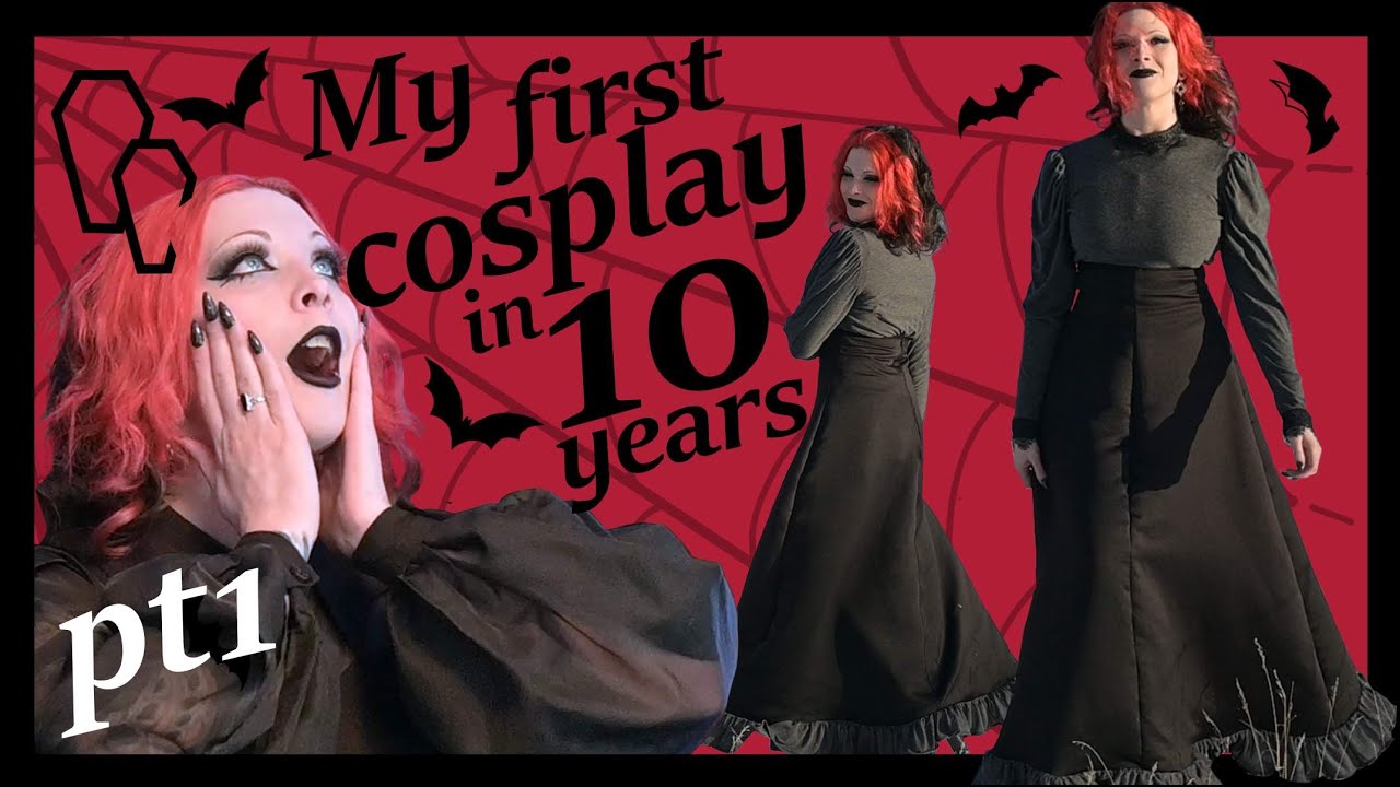 Making a cosplay because I want to wear it in real life - Lilith Clawthorne Cosplay Part 1