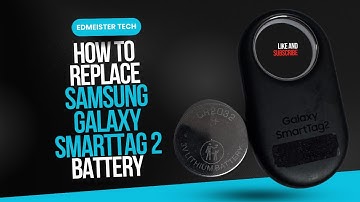 How to Replace Samsung Galaxy SmartTag 2 Battery -  Quick & Easy Guide!