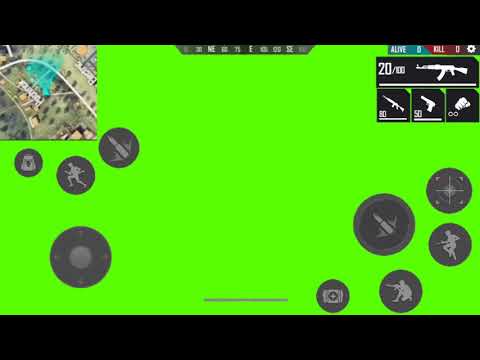Free Fire Gameplay Green Screen Youtube