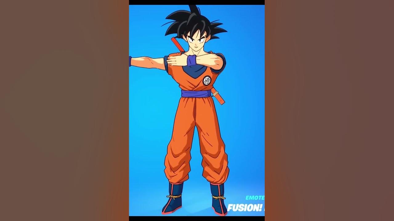 Fusion Hah Goku Skin Showcase With All Fortnite Dances And Emotes