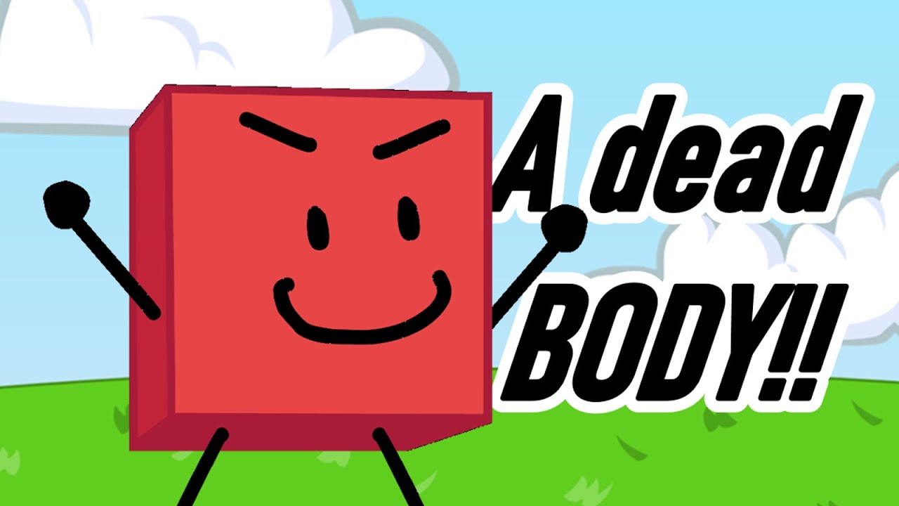 A dead bod #bfb #bfdi #toonsquid #inanimateinsanity #osc