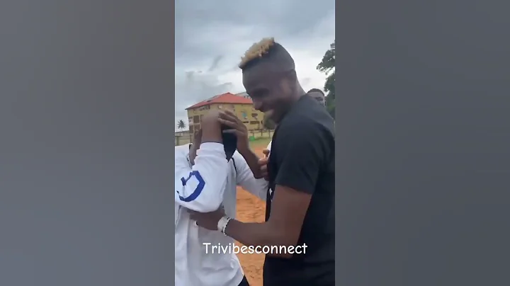 Victor osimhen Nigeria Reunites with friends. #trending #fy #sport #afcon2023 #viralvideo #osimhen