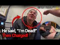 “I’m a Dead Man” — DUI Suspect Attacks Cop, Gets Stabbed