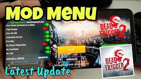 DEAD TRIGGER 2 HACK/MOD - MEGA MOD MENU | Unlimited Money | Unlimited Ammo | Unlock Everything