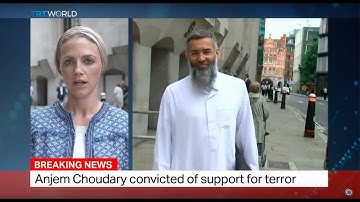 Anjem Choudary receives five and a half years in jail for support of terror