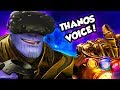 THE VOICE OF THANOS PLAYS VRCHAT! (HILARIOUS!)