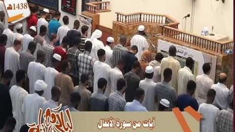 #ليالي_رمضانية القارئ الشاب: همّام تاج السر -  آيات من سورة الأنفال (ج2من3)
