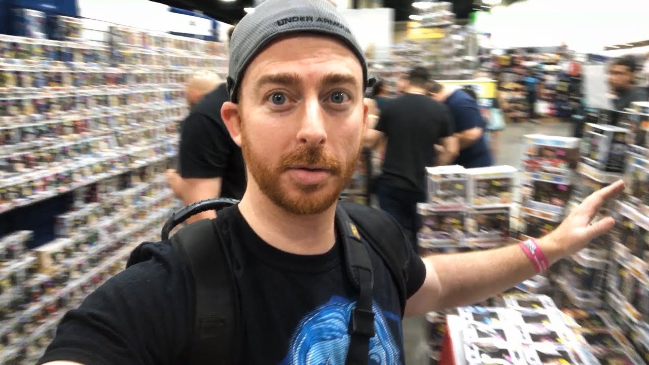 Funko Pop Hunt at Charlotte HeroesCon - Funko Pop Grails Found - JEDHA10K - Day 18