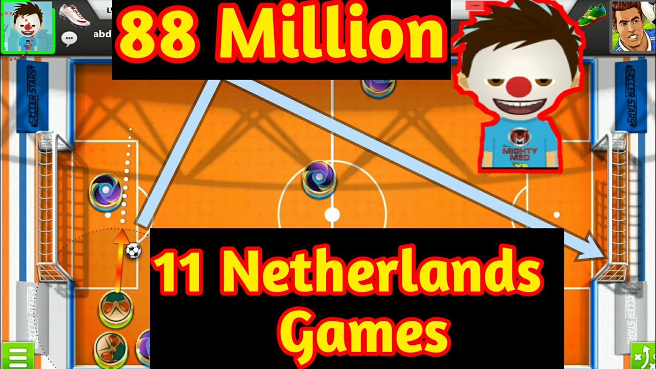 Soccer Stars😎11 Netherlands games🙌legend players great game  great goals😎😎