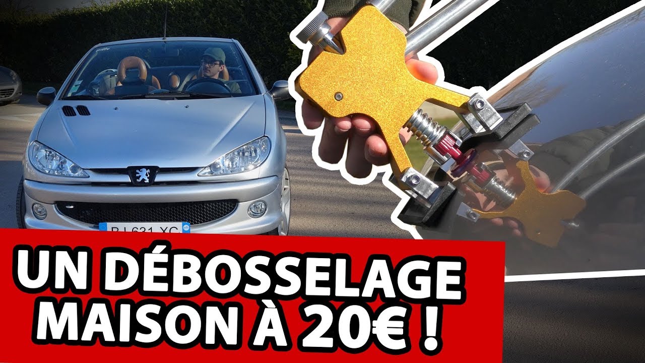 Comment réparer soi-même une bosse sur sa voiture ?