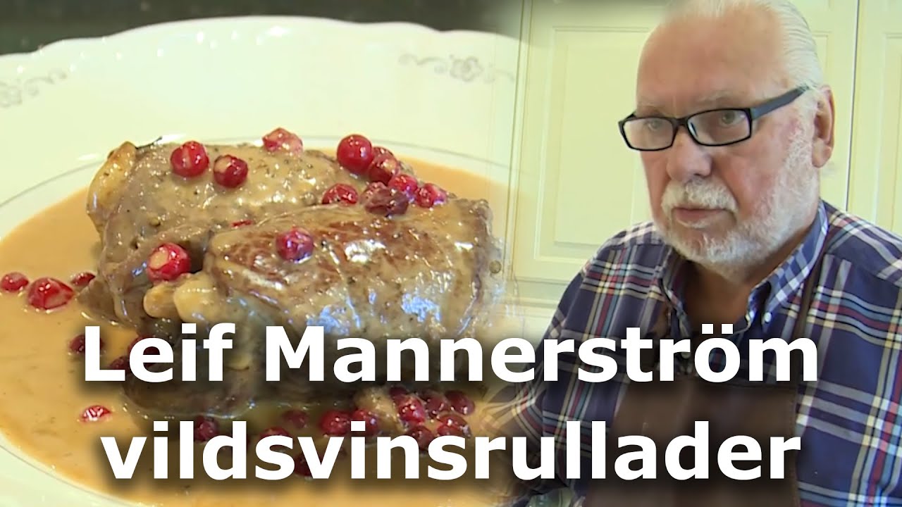 Vildsvinsrullader med Leif Mannerström