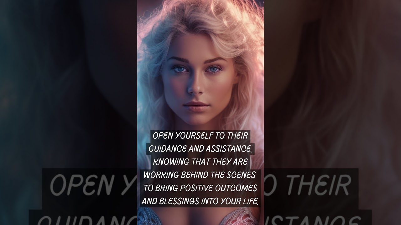 Watch ANGEL MESSAGE FOR YOU TODAY! (ANGELS ARE WORKING IN YOUR LIFE RIGHT NOW) on YouTube Watch ANGEL MESSAGE FOR YOU TODAY! (ANGELS ARE WORKING IN YOUR LIFE RIGHT NOW) on YouTube