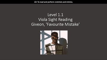 1.1 Viola Sight Reading