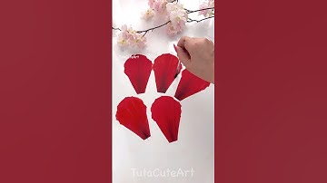 DIY hibiscus flower 🌺