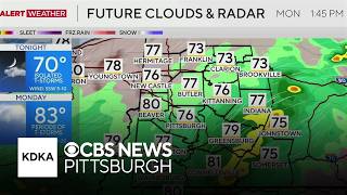 KDKA-TV Weekend Forecast (8/9)