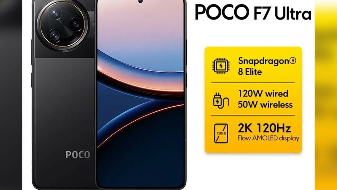 A must-have product! ?World Premiere?POCO F7 Ultra Global Version Smartphone Snapdragon® 8 Elite 5