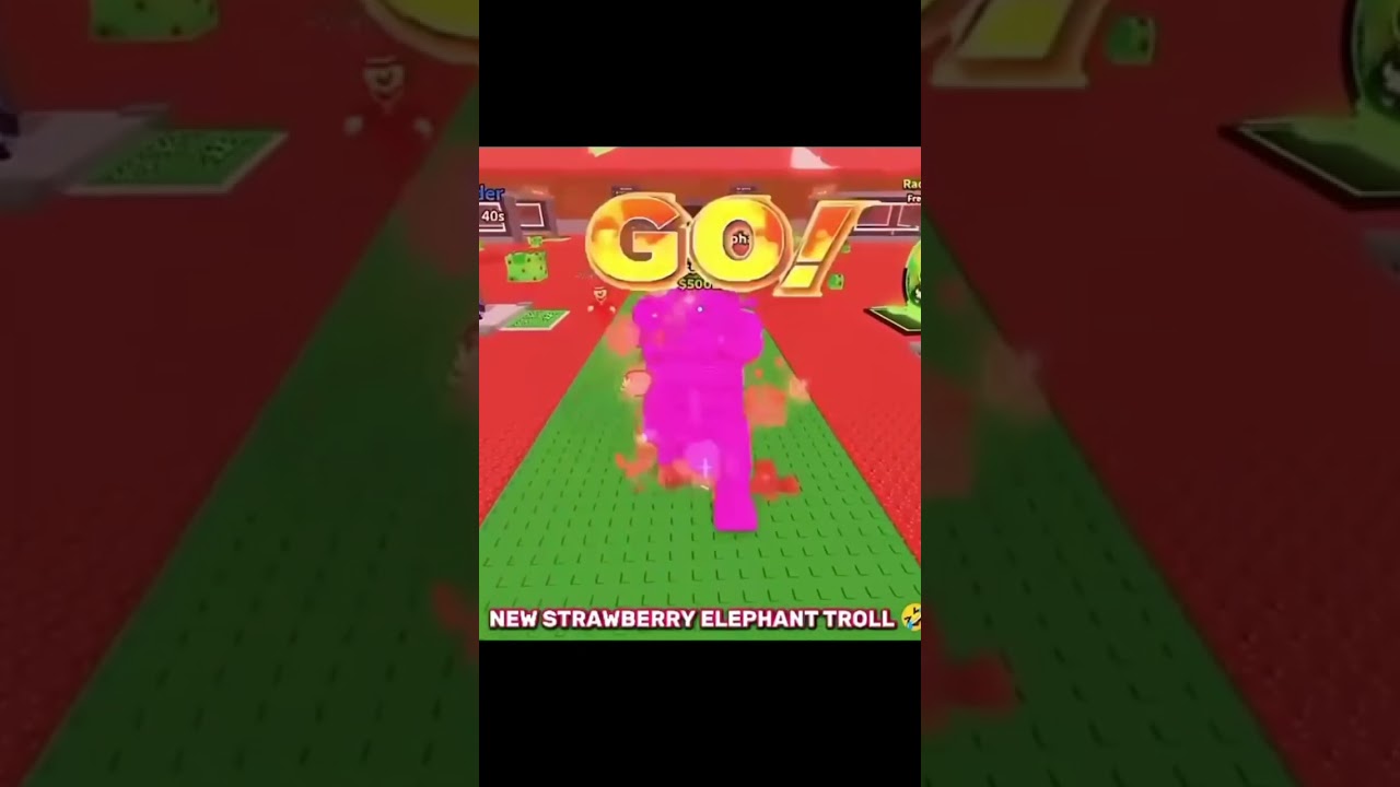 New strawberry elephant troll 