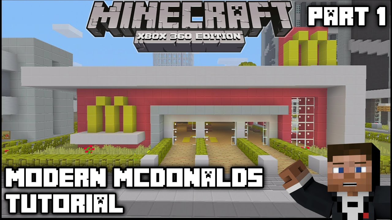 How To Build A Mcdonalds In Minecraft How To Build A Mcdonalds In Minecraft