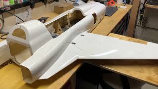 Skymaster F-5E 1/6 scale EDF conversion. Part 9: Wing bracket racket (setting the nohedral)