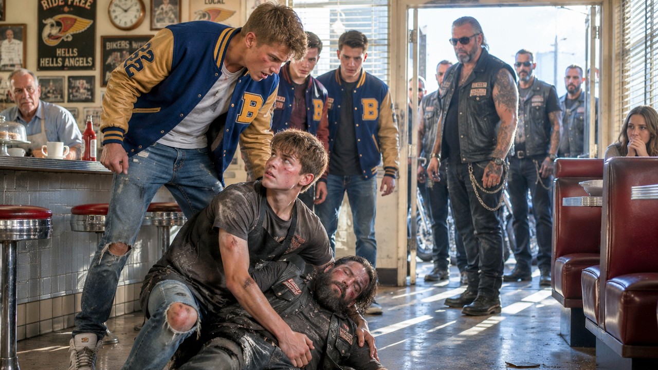 A Teen Defended a Biker From Bullies — The Hells Angels Made Sure He Was Never Alone Again