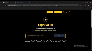 signAsist |Google DeepMind Hackathon Entry: SignAssist – Learn ASL with AI Feedback