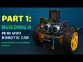 Part 1: Building a Mini WiFi Robotic Car | OLED + Ultrasonic Sensor | 6 Layer PCB from @JLCPCB