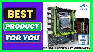ZSUS X99-8D4 Motherboard Set Kit With LGA2011-3 Xeon
