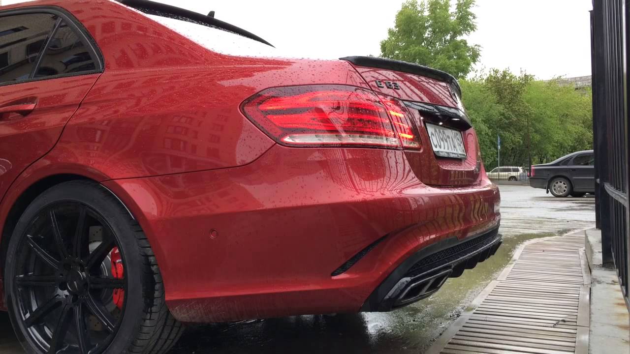 Выхлоп amg приора