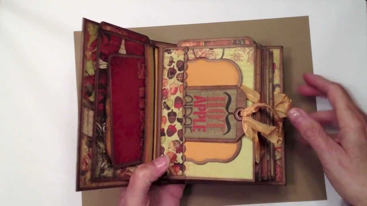 Apple Cider Mini Album Page Tutorial