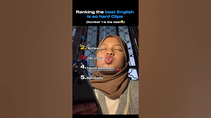 Best “English is so hard” clips