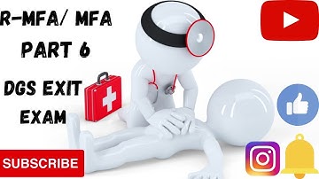 R-MFA/MFA EXIT EXAM PART 6 QUESTION & ANSWER PLEASE SUBSCRIBE CHANNEL FOR MORE UPCOMING VIDEO THANKS