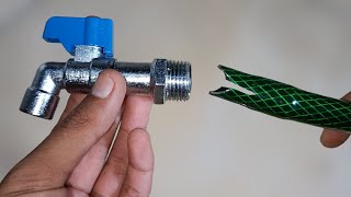 Why Didn't I Know This Trick Before! How to install a faucet on a water hose without using PVC glue screenshot 5