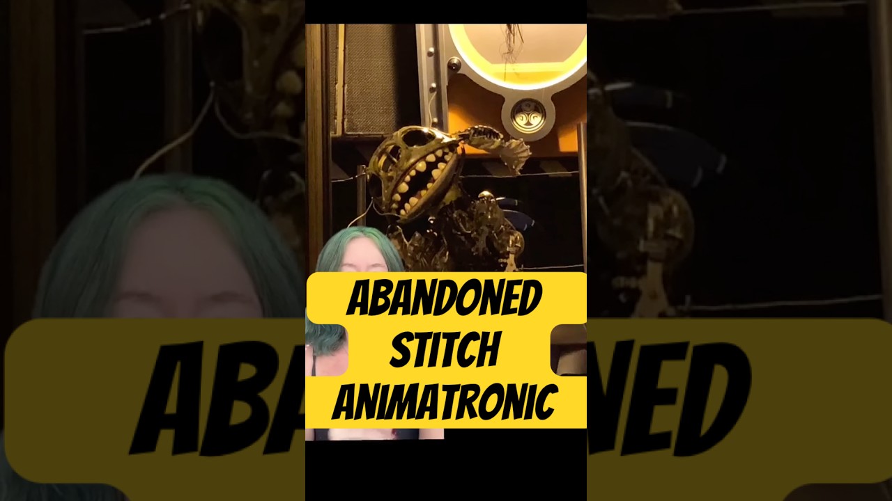 Stich’s Great Escape Ride in Disney World 