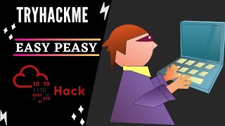 بث رقم #10 حل تحدي مختبر Easy Peasy من موقع TryHackMe