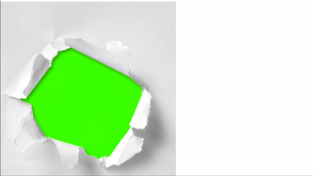 Amazing paper open green screen effect / free download / ss media