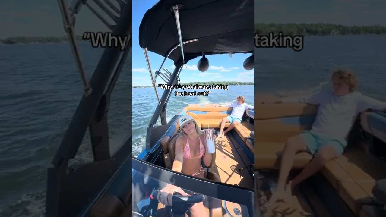 “Again with the boat?” Yes. Again. And probably tomorrow, too! 