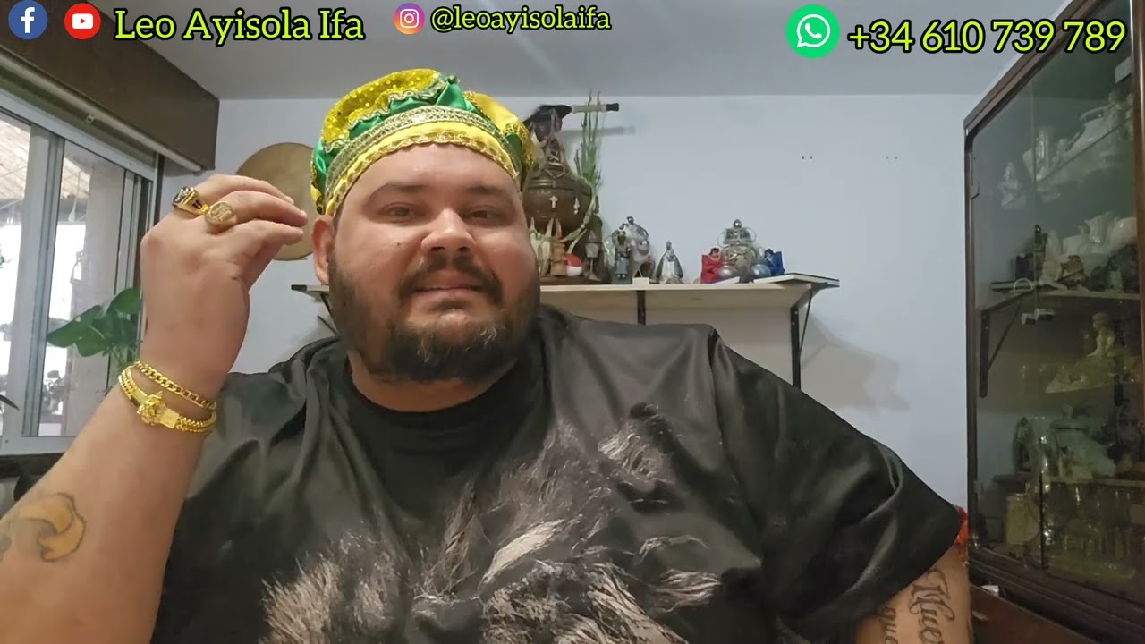 El Herrero Diablo Bobo , Elegua y Olofi . Ofun Batrupon , Ofun Otrupon . Santería Cubana Enseñanza